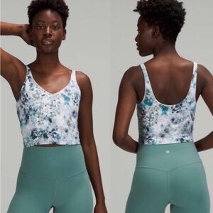 Lululemon Align Tank Top In Color Kaleidofloral Multi. Size 2